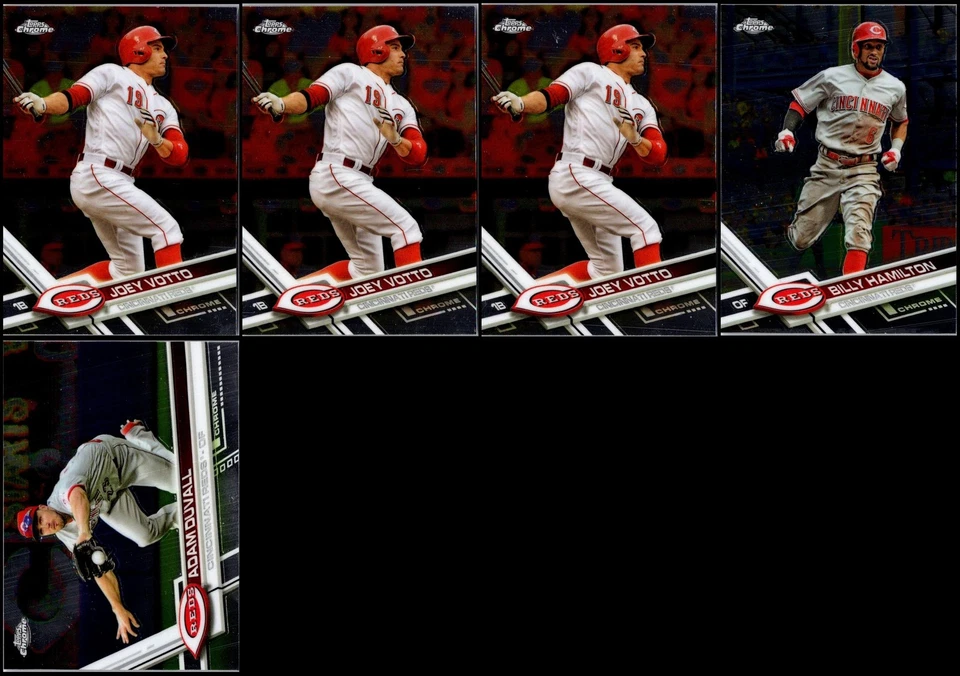 Lote de tarjetas 2017 Topps Chrome Cincinnati Reds (17) - Oferta exclusiva - ¡Actúa rápido! Foto 2 de 4