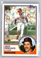 1983 Topps #569 Jack Perconte
