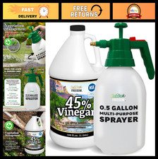 45% Concentrated Vinegar - NSF Certified, 1 Gallon with Garden