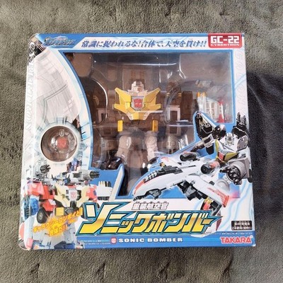 Transformers Galaxy Force Cybertron GC-22 Sonic Bomber TAKARA 2005 Near Mint