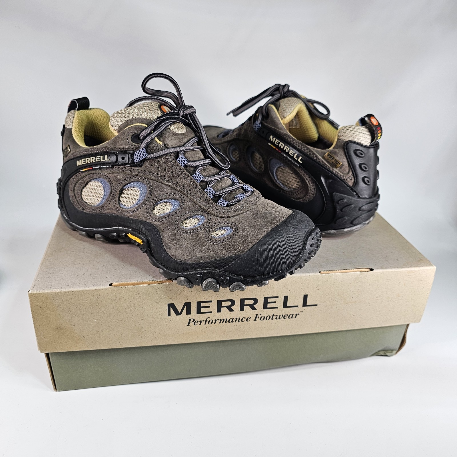 Scarpe da trekking Merrell Chameleon Gore Tex XCR donna 7 5 pelle prestazioni attive