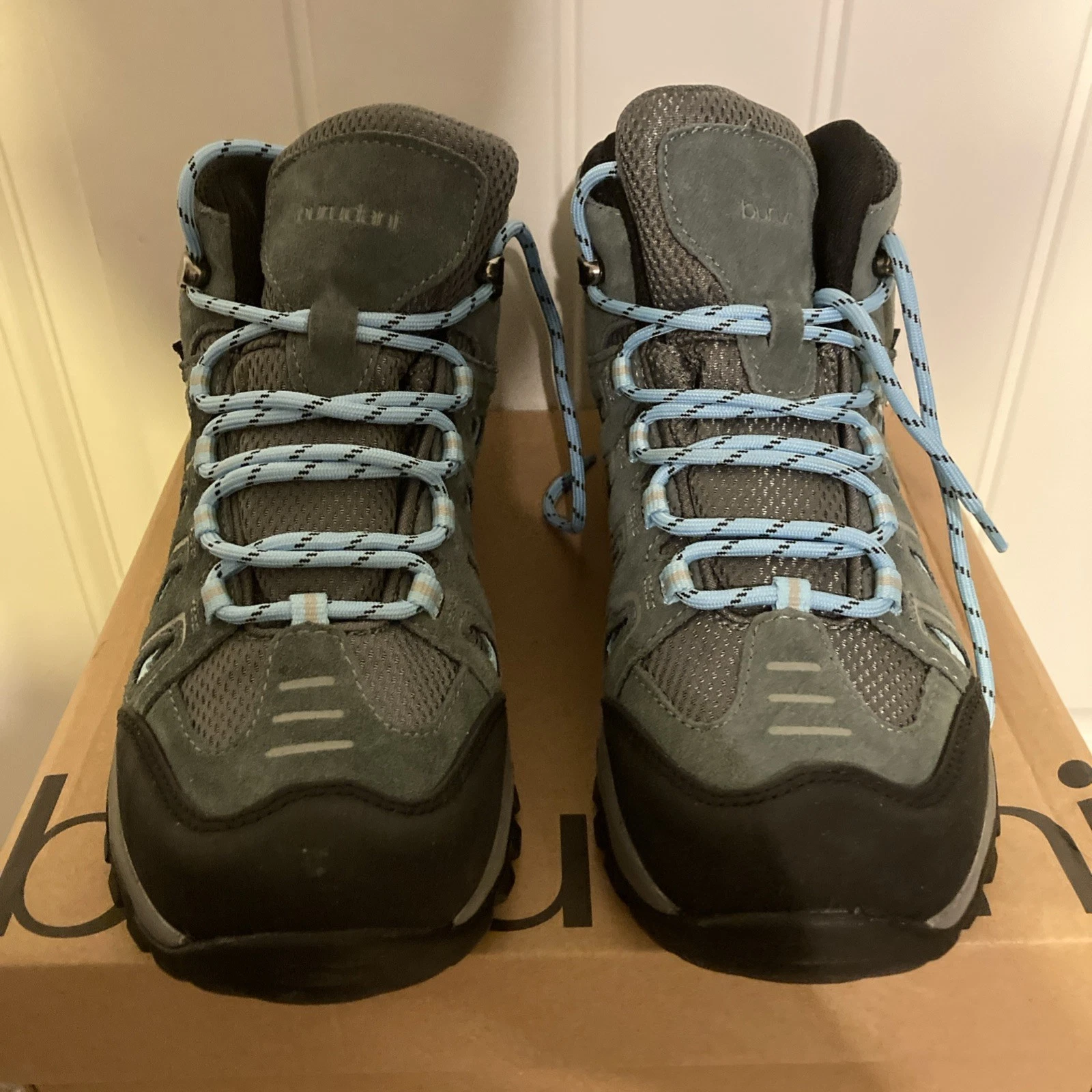 BURUDANI Women's Waterproof Outdoor Trekking Camping Trail Hiking Boots