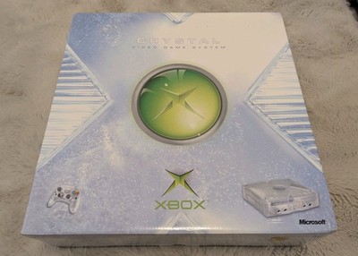 Xbox Crystal Konsole Neu und Versiegelt OG Microsoft Clear
