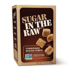 Sugar in the Raw Turbinado Cane Sugar Cubes, 17.6 Oz. Box, Pure, All-Natural Tur