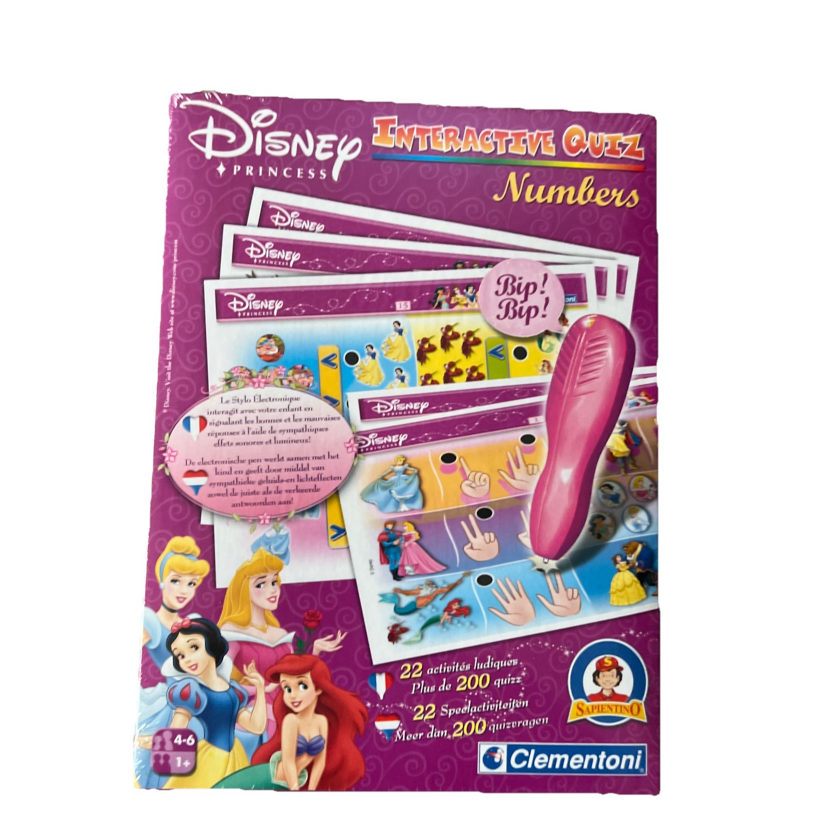 Clementoni Disney Princess Interactive Quiz Numbers