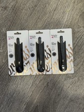 3 Pack  New Beauty 360 Salon 2 In 1 Precision Tweezers Slant  Point Stainless