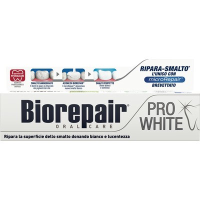 BIOREPAIR 12 PEZZI -  DENTIFRICIO PRO WHITE ML.60 8017331097212