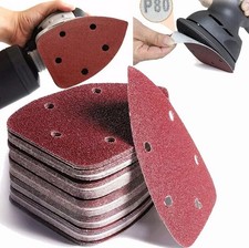 40x Mixed Mouse Sanding Sheets For Black and Decker Palm Sander Pads Sandpaper