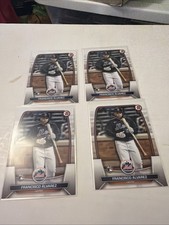 2023 Bowman FRANCISCO ALVAREZ Base ROOKIE Cards RC METS #49- Lot Of 4