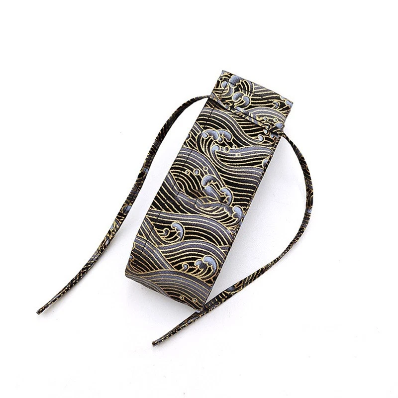 Японский самурай меч сумка чехол Katana танто чехол носок волны узор 70 ~ 150 см - Изображение 4 из 4