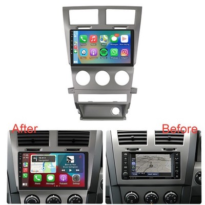 9'' Car Radio Stereo For Dodge Avenger 2008-2010 WIFI Android 15 Carplay 2+64GB