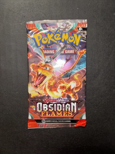 Pokemon SV Obsidian Flames Booster Pack - 10 Cards / Pack - Random Art - SEALED