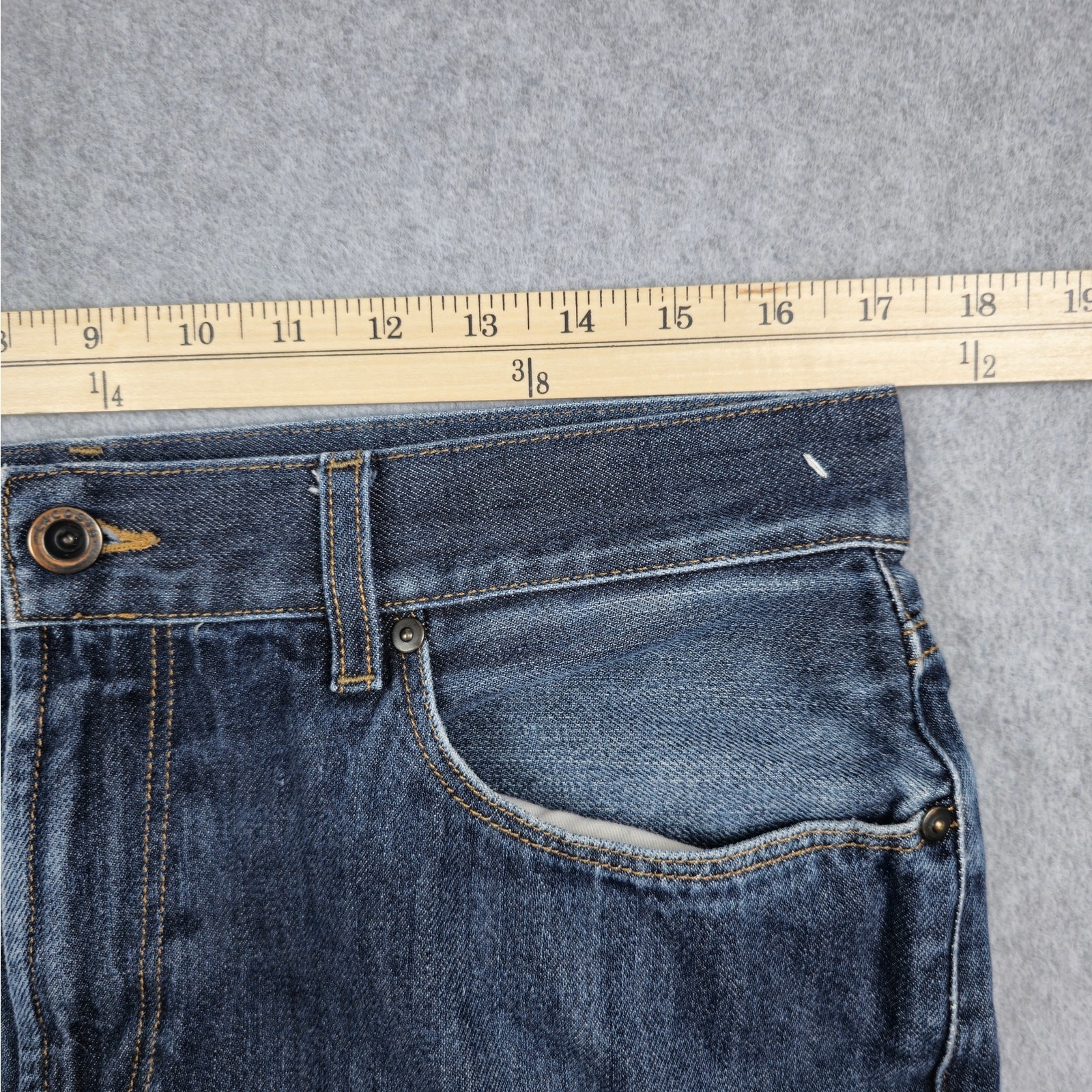 Lacoste Mens 33x30 Straight Leg Jeans thumbnail 16