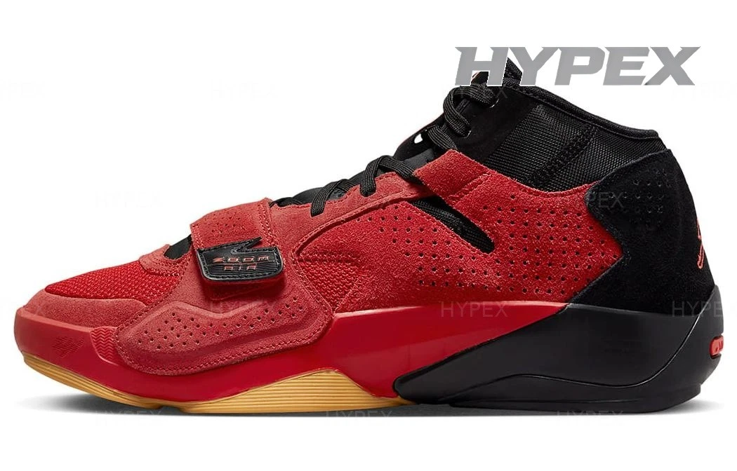 Jordan Zion 2 PF Red Suede Gum for Sale | Authenticity Guaranteed