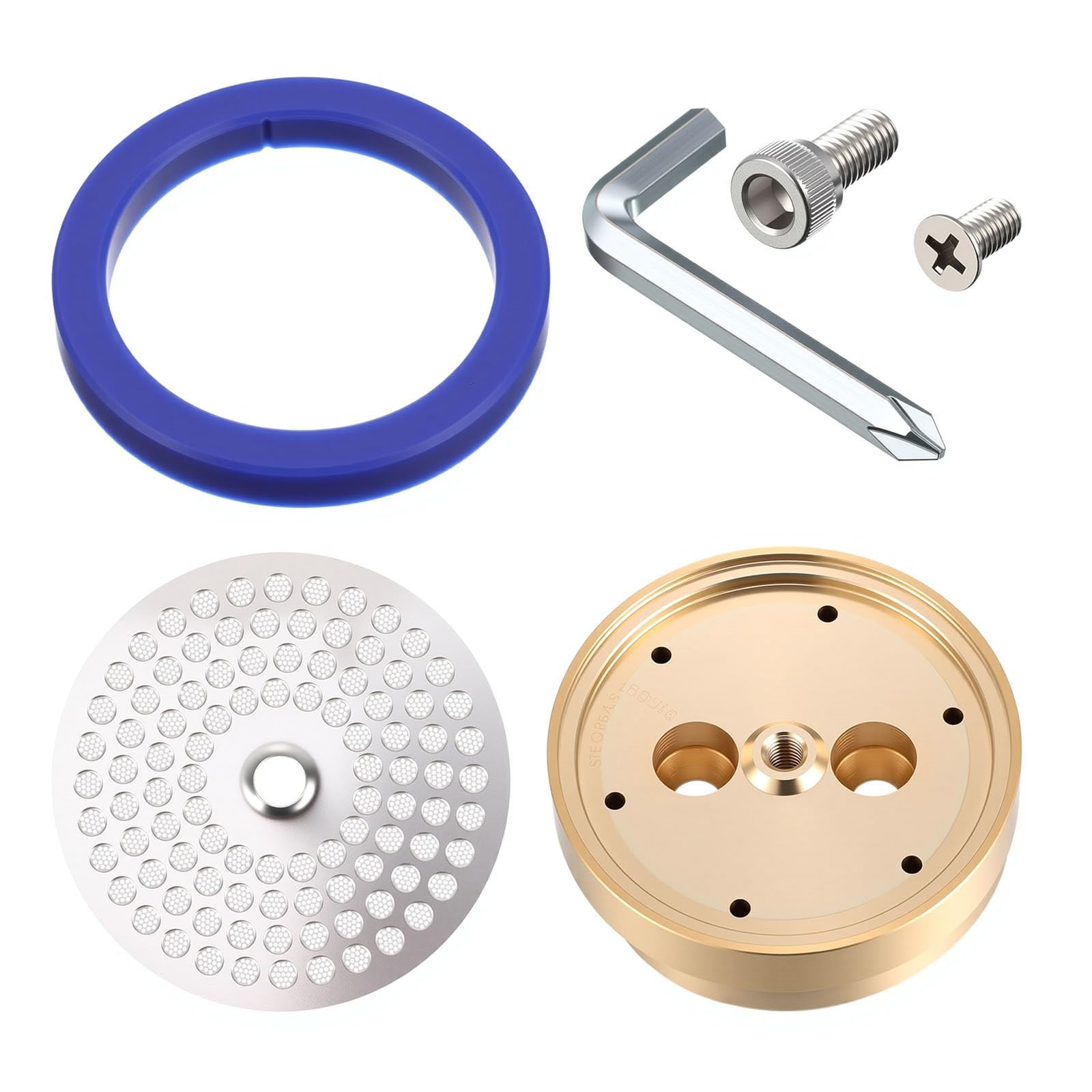 Brass Tune up Kit Compatible with Gaggia Classic Ga200im Precision Shower Scr...