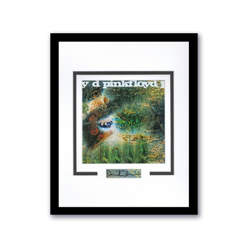 Pink Floyd David Gilmour Autograph 11x14 Frame Photo Saucer Full Of Secrets ACOA