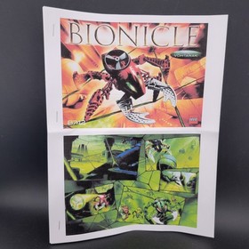LEGO BIONICLE: VISORAK VOHTARAK ( 8742 ) 100% Complete Both Rhotuka Spinners