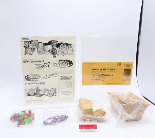 Streets of Cairo Complete Indiana Jones ROTLA 1982 Kenner Adventure Set NEW MIB - Bild 5 von 9