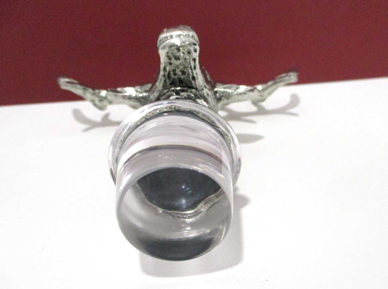 Brooks Brothers Silver Stag Deer Replacements 2 Glasses & 1 Decanter Stopper thumbnail 8