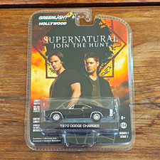 Greenlight Hollywood Supernatural 1970 Dodge Charger 1:64 Diecast Black Unopened