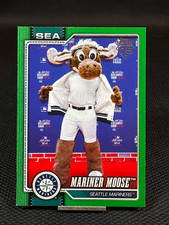 2026 Topps Series 1 Celebration Mascots  MARINER MOOSE  Green Border /99  #M-8