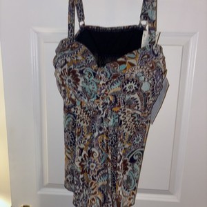 Plus Size Tankini Top By A Shore Fit In 18W
