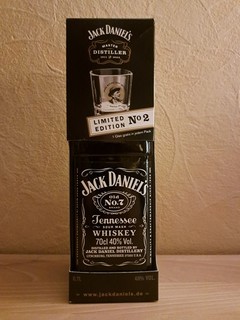 Jack Daniels Master Distiller No 2 mit Glas und Box "Jess Motlow"