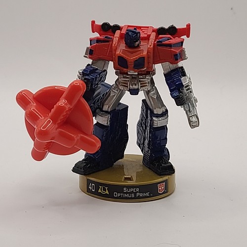 Transformers 2006 Attacktix Super Optimus Prime 40 Figure With Missle