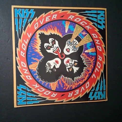 KISS - "Rock and Roll Over" Vinyl LP 1976 Casablanca Records NBLP  likenew #V