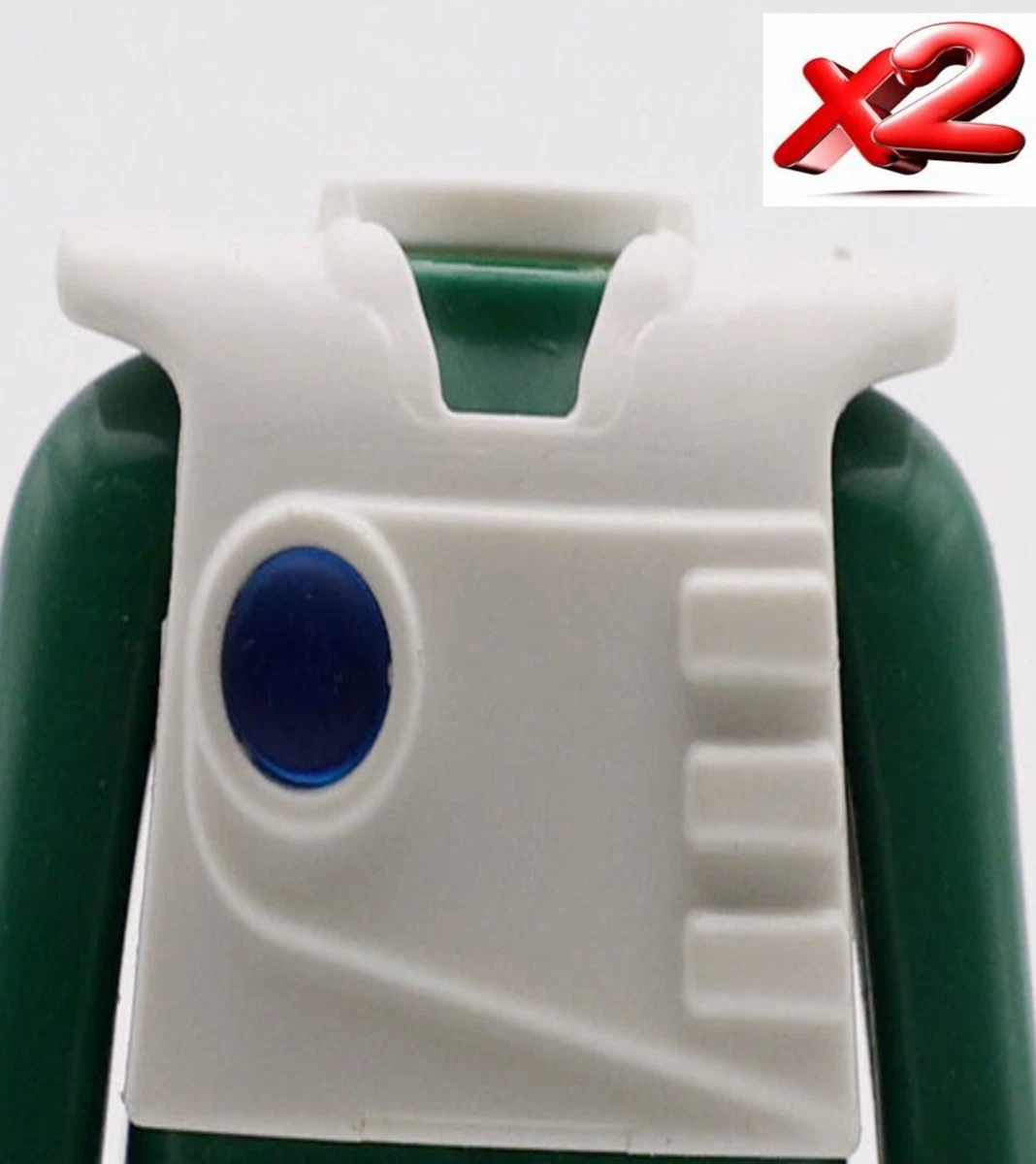 PLAYMOBIL X2 WEISSE BRÜSTE LICHT WEISSE LATZHOSE ANDROID GEHEIMAGENT TOP AGENTS
