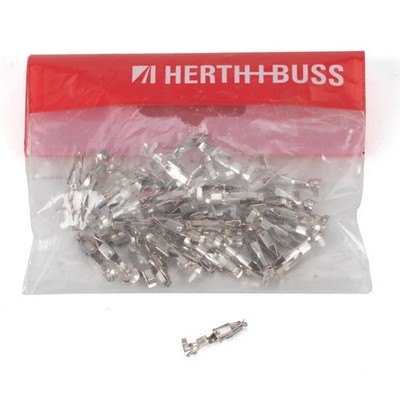 50x HERTH+BUSS Crimpverbinder Crimpkontakte Buchsenkontakt 0,5 1,5mm² 2,8mm