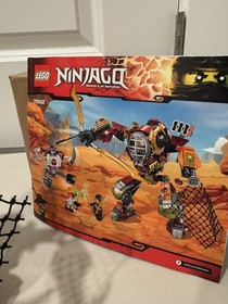 Retired LEGO Ninjago 70592 Salvage M.E.C. Almost Complete Minifigs, Instructions