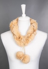 1364 GLAMOROUS REAL LAPIN FUR COAT LUXURY FUR JACKET STOLE BEAUTIFUL LOOK