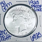 1925 BU UNCIRCULATED SILVER PEACE DOLLAR AUTHENTIC U.S. MINT FREE SHIPPING 6925
