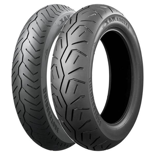 TYRE PAIR BRIDGESTONE 120/90-17 64H + 180/70-15 76H EXEDRA MAX