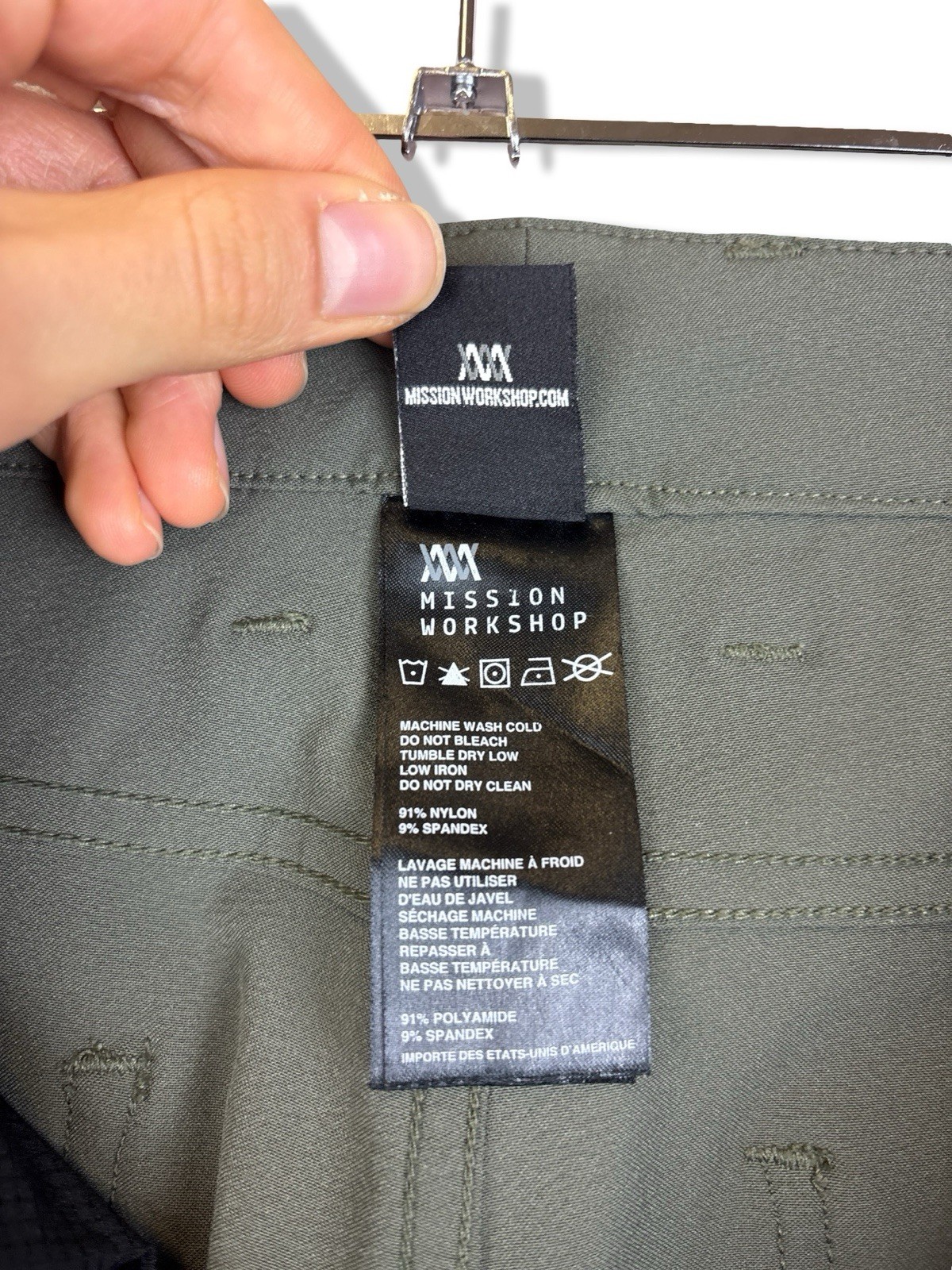Mission Workshop Parallel Chino Pants Trousers Me… - image 4