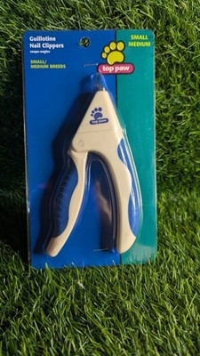 Dog/Cat/Pet Nail Clippers Top Paw Guillotine Nail Clippers, Small/Medium Breed