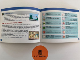 Super Mario Bros 3 Nintendo Nes Game Instruction Manual UK Version