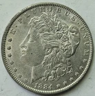 1884-P Morgan Silver Dollar-X Fine