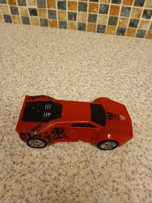 Transformers SIDESWIPE Lights & Sound WORKING Red Robots in Disguise Hasbro 2015