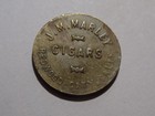 Calif. - J. M. MARLEY / CIGARS / REDWOOD CITY, CALIF. - GF / 5¢ / IT - 2K-88 — photo 1