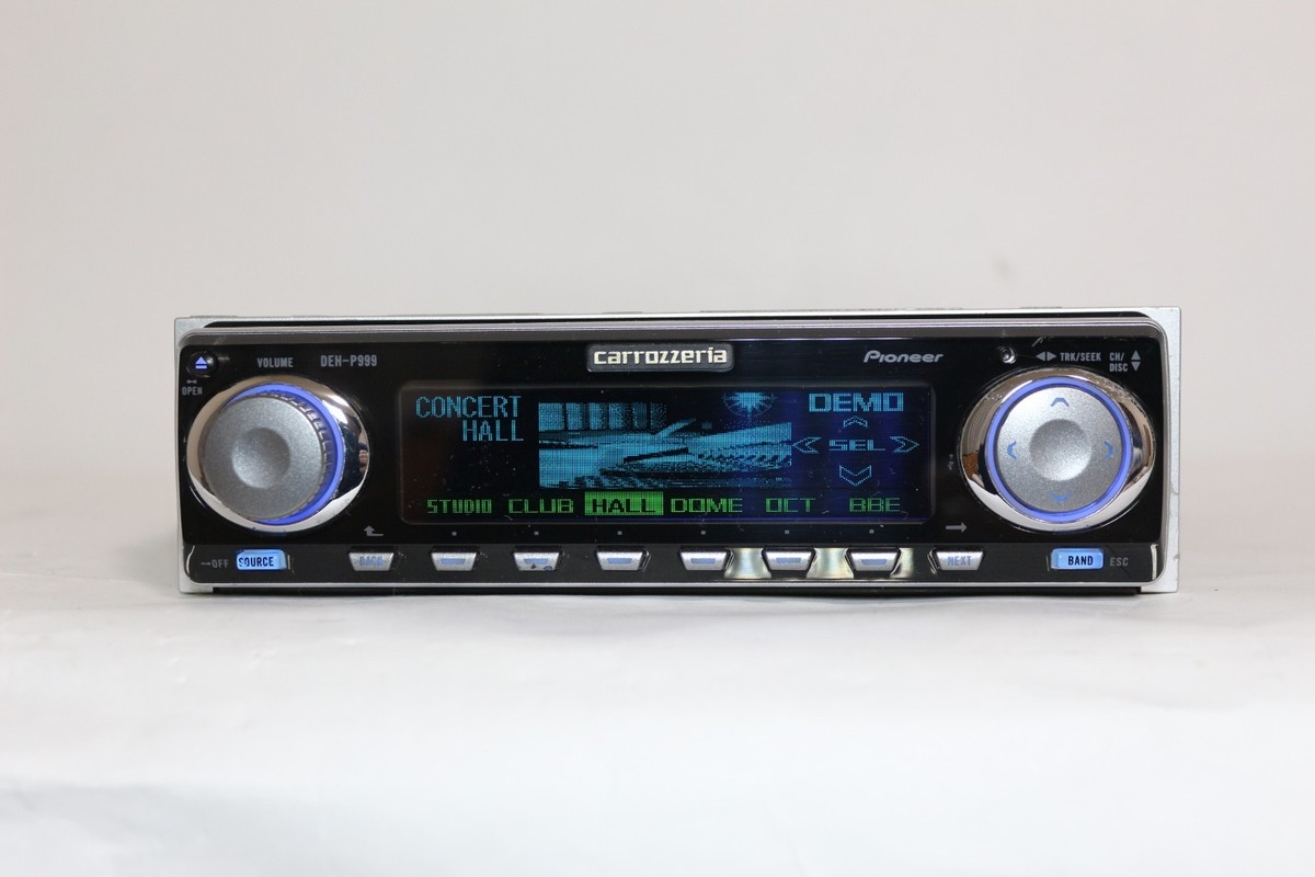 ジャンクカロッツェリア deh-p999 Carrozzeria Pioneer DEH-P999 Car Audio Player CD Tested | eBay
