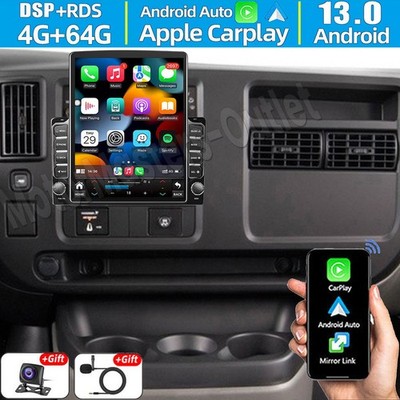 Android 13 Apple CarPlay For GMC Savana 2003-2006 Car Stereo Radio GPS BT 4+64GB