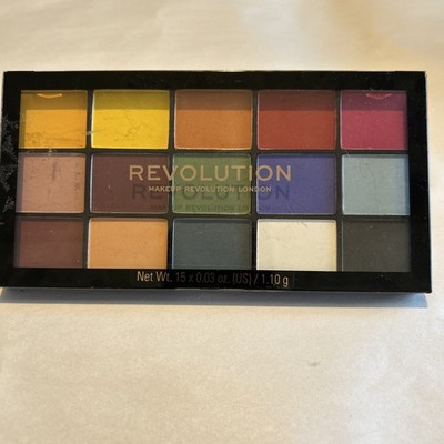 Revolution Makeup Reloaded Marvellous Mattes Eyeshadow Palette- 15 X 0.03oz