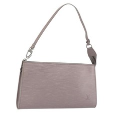 LOUIS VUITTON Epi Pochette Accessoires Accessory Pouch Lilac M52982 Auth 189213V