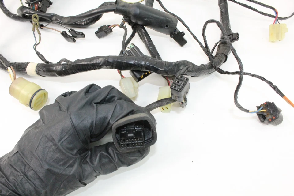 05-08 Kawasaki ZZR600 ZZR 600 Arnés de cables principal telar SIN CORTES  Foto 2 de 4