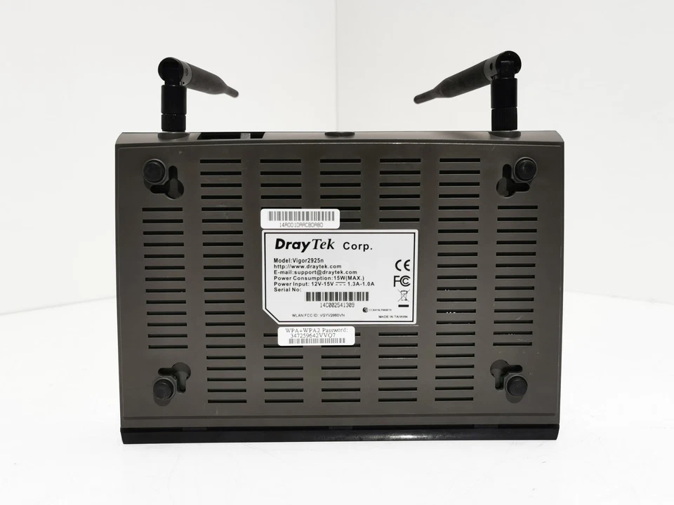 DrayTek Vigor 2925n Dual-WAN Wireless Router / Firewall – No PSU / Tested - Image 2 of 4