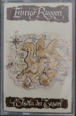 ENRICO RUGGERI L ' ISOLA DEL TESORO Kassette Musikkassette Tape MC Versiegelt