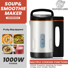 SUPERLEX Electric 1.8L Soup Maker LED Timer Smooth or Chunky 5 Function 1000W