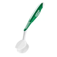 Libman Dish Brush 2.25 in. W Soft Bristle 9 in Sanoprene Handle Kitchen Cleaning